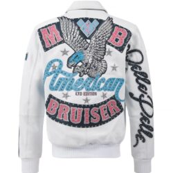 Pelle Pelle Plush American Bruiser White