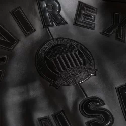 Avirex, USA, Icon, Blacked out, all black, black, Hip Hop Fashion, Urban Fashion, Street wear, Bronx, Brooklyn, Queens, Staten Island, Manhattan, Newark, Cold, Winter, Chicago, Ohio, New Jersey, New York, Downtown, Uptown, Blacked Out, Paterson, Orange, Jersey City, Fordham Road, Belleville, NJ, Brick City Leather, Leather Jacket, High Fashion