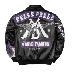 Black & Purple World Famous Pelle
