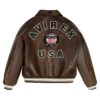 Avirex Icon, Brown Avirex Icon, Aviator, Bomber, Street styles, Urban Fashion, New York, Cockpit, New Jersey, Connecticut, USA Avirex, Bronx, Brooklyn, Queens, Manhattan, Staten Island, Hip Hop Fashion, Cold, Winter, Leather Jacket
