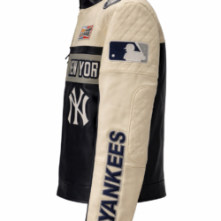 Pro Standard, Yankees Biker Jacket, Bronx, Belleville, Queens, New York, New Jersey, Cold, Fur, Winter, Brick City Leather, Shearling, Chicago, Ohio, Missouri, Detroit, Connecticut, Baseball, MLB