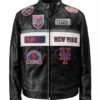 Pro Standard, Mets Biker Jacket, Bronx, Belleville, Queens, New York, New Jersey, Cold, Fur, Winter, Brick City Leather, Shearling, Chicago, Ohio, Missouri, Detroit, Connecticut