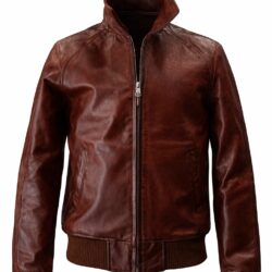 Brick City Leather Antique Brown Bomber