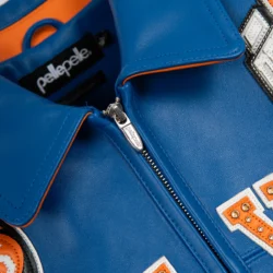 PRE ORDER New York Knicks Pelle Pelle Leather Jacket – Champions - Image 6