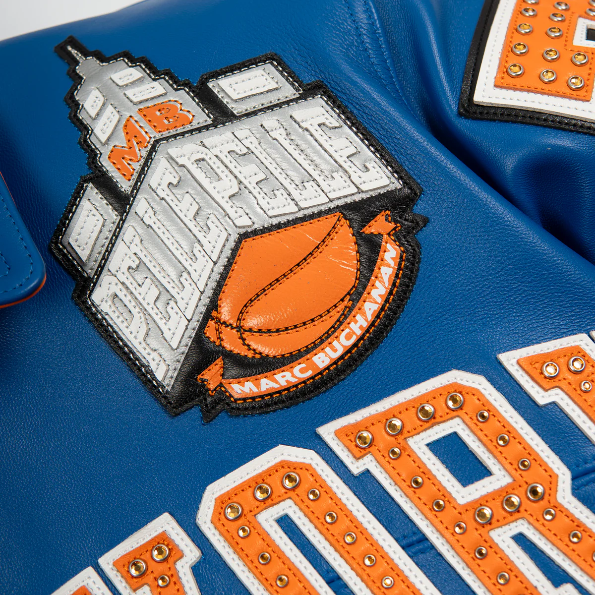 PRE ORDER New York Knicks Pelle Pelle Leather Jacket – Champions - Image 7