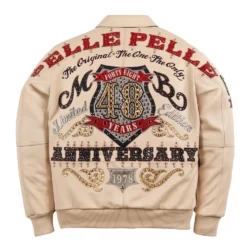 Cream Pelle Pelle Unrivaled Anniversary Jacket - Image 3