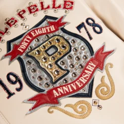 Cream Pelle Pelle Unrivaled Anniversary Jacket - Image 5