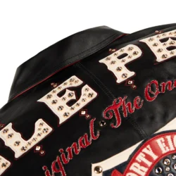 Pelle Pelle 48th Anniversary Black Leather Jacket - Image 4