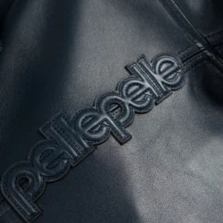 Navy Basic Corded Pelle Pelle Jacket