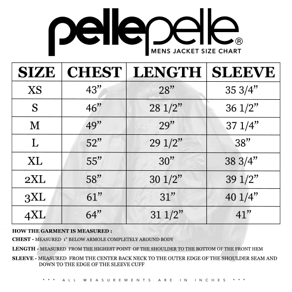 Black Basic Corded Pelle Pelle Jacket