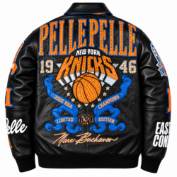 Pelle Pelle Black Knicks Leather - Image 6