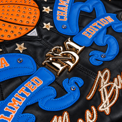 Pelle Pelle Black Knicks Leather - Image 3