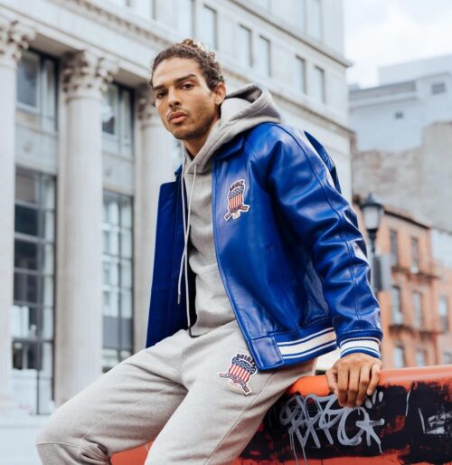 Avirex Royal Blue - Brick City Leather