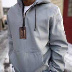 Grey & White Tracksuit, Leather Gray & White Tracksuit, Red & White Tracksuit, Tracksuit Leather, Leather, Leather Jacket, Hip Hop Fashion, Urban Fashion, Street wear, Bronx, Brooklyn, Queens, Staten Island, Manhattan, Newark, Cold, Winter, Chicago, Ohio, New Jersey, New York, Downtown, Uptown, Paterson, Orange, Jersey City, Fordham Road, Belleville, NJ, Brick City Leather, Leather Jacket, High Fashion, Magic Show, Brick City Leather, Cold, Winter, Style, Spring, Warm, Fordham Road, East Tremont, Castle Hill, Connecticut